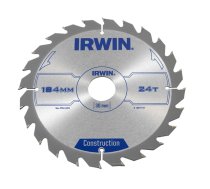 Griešanas disks kokam Irwin; 184x2,5x30,0 mm; Z24