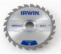 Griešanas disks kokam Irwin; 180x2,5x30,0 mm; Z24