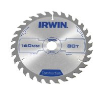 Griešanas disks kokam Irwin; 160x2,5x20,0 mm; Z30