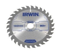 Griešanas disks kokam Irwin; 150x2,5x20,0 mm; Z30