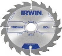 Griešanas disks kokam Irwin; 130x2,5x20,0 mm; Z20