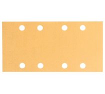 Daudzfunkcionālajām orbitālajām slīpmašīnām paredzētā smilšpapīra loksnes Bosch Best for Wood and Paint C470; 93x185 mm; K100; 10 gab.