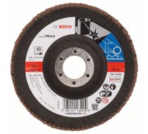 Lāpstveida slīpēšanas disks Bosch Best for Metal; 125 mm