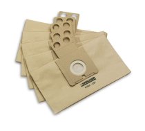 Papīra putekļu maisi putekļsūcējam Karcher RC 3000; 5 gab.