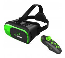 Esperanza VR for 3.5" to 6.0" smartphone, Green + BT controller