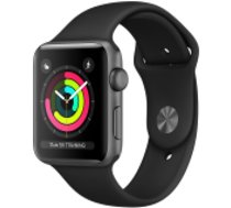 Apple Apple Watch Series 3 GPS- 42mm Space Grey Aluminium Case with Black Sport Band