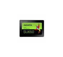 ADATA   Ultimate SU650 512 GB, SSD form factor 2.5", SSD interface SATA 6Gb/s, Write speed 450 MB/s, Read speed 520 MB/s | ASU650SS-512GT-R  | 4711085931528