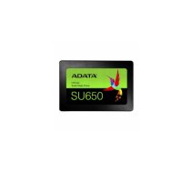 ADATA  Ultimate SU650 512 GB, SSD form factor 2.5", SSD interface SATA 6Gb/s, Write speed 450 MB/s, Read speed 520 MB/s | ASU650SS-512GT-R  | 4711085931528