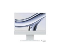Apple iMac 24" 2023 4.5K M3 8C/8G 8/256GB Silver MQR93T/A | MQR93T/A  | 194253776833