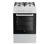Beko FSS52020DW cooker Freestanding cooker Gas White A | FSS52020DW  | 8690842165122 | AGDBEKKWS0088