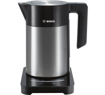 Bosch   Kettle TWK7203 With electronic control, Stainless steel, Stainless steel/ black, 2200 W, 360° rotational base, 1.7 L | TWK7203  | 4242002901923