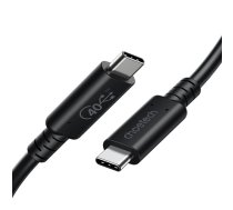Cable CHOETECH USB4, Type-C - Type-C, 40Gbps, 100W, 20V/ 5A, 8K/ 60HZ, 0.8m | XCC-1028  | 6971824979251