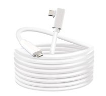 Cable for VR Oculus Quest 2, USB-C to USB-C, 5m, white | CA913732  | 9990000913732