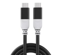 Cable USB-C - USB-C, PD100W, USB4 (black, 3m) | CA914135  | 9990000914135
