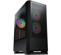 COUGAR | MX430 Mesh RGB Black | PC Case | Mid Tower / Mesh Front Panel / 3 x ARGB Fans / 4mm TG Left Panel | CGR-51C6B-MESH-RGB  | 4710483772993