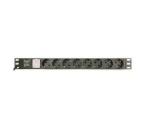 Gembird Power Distribution Unit PDU 8 Schuko Sockets 1U 16A C14 Plug 3m | EG-PDU-014-C14  | 8716309116800