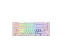 Genesis   THOR 303 TKL Gaming keyboard, RGB LED light, US, White, Wired, Brown Switch | NKG-1862  | 5901969432572