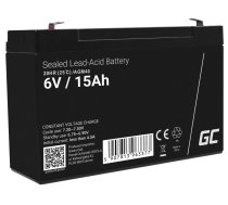 Green Cell AGM40 UPS battery Sealed Lead Acid (VRLA) 6 V 15 Ah | AGM40  | 5907813963377 | ZSIGCEAKU0032