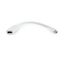 Gembird Mini DisplayPort - HDMI White | A-MDPM-HDMIF-02-W  | 8716309099202