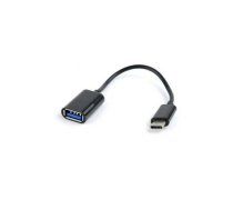 Gembird OTG USB Type C Male - USB Female 0.2m Black | A-OTG-CMAF2-01  | 8716309097543