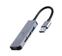 USB Centrmezgls Gembird 4-port USB Hub | UHB-U3P1U2P3-01  | 8716309124164