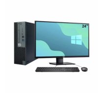 Komplekts DELL OptiPlex 3070 SFF Intel® Core™ i5, 8GB RAM, 256GB SSD, Windows 10 Pro + Monitors 24" DELL P2421 FHD + Tastatūra un Pele (Garantija 24.mēn.) | std9-3