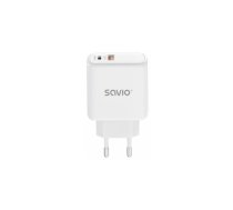 Lādētājs Savio USB Quick Charge 30W | LA-06  | 5901986046905