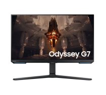 LCD Monitor|SAMSUNG|Odyssey G7 G70B|28"|Gaming/Smart/4K|Panel IPS|3840x2160|16:9|144Hz|1 ms|Speakers|Swivel|Pivot|Height adjustable|Tilt|Colour Black|LS28BG700EPXEN | LS28BG700EPXEN  | 8806094796537