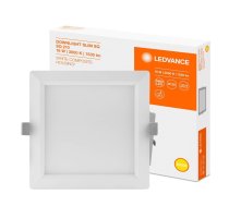 LED iebūvējams panelis 18W 3000K | DL SLIM SQ 210 18 W 3000 K WT  | 4058075079335