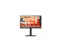 LCD Monitor|LG|23.8"|Business|Panel IPS|1920x1080|16:9|100Hz|5 ms|Speakers|Swivel|Pivot|Height adjustable|Tilt|24BA750-B | 24BA750-B | 8806096207079