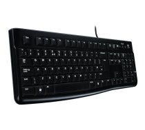 LOGITECH K120 Corded Keyboard - BLACK - USB - NORDIC | 920-002822