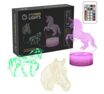 Manta SNL116RGB LED lamp Light decoration Horses RGB 3D | T-MLX59016 | 5902510693602