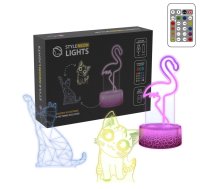 Manta SNL119RGB LED lamp Light decoration Animals RGB 3D | T-MLX59019 | 5902510693633
