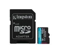 MEMORY MICRO SDXC 512GB UHS-I/W/ADAPTER SDCG3/512GB KINGSTON | SDCG3/512GB  | 740617301328