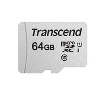 MEMORY MICRO SDXC 64GB/C10 TS64GUSD300S TRANSCEND | TS64GUSD300S  | 760557841050