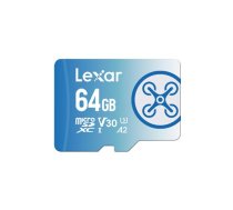MEMORY MICRO SDXC 64GB UHS-I/LMSFLYX064G-BNNNG LEXAR | LMSFLYX064G-BNNNG  | 843367128174