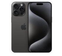 Apple   iPhone 15 Pro Max Black Titanium 6.7 " Super Retina XDR 1290 x 2796 pixels  A17 Pro Internal RAM 8 GB 512 GB Dual SIM Nano-SIM and eSIM 4G 5G Main camera 48+12 MP Secondary camera 12 MP iOS 17 | MU7C3PX/A  | 195949048890