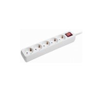 Pagarinātājs Gembird Power Cube Surge Protector 5 Sockets 1.8m White | SPG4-C-6  | 8716309053334