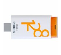 PHILIPS USB-C 3.2 Gen 1 Flash Drive Click sunrise Orange 128GB | FM12FD175B/00  | 4895229115057