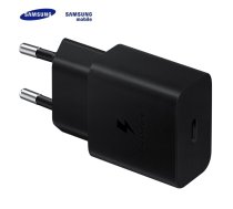 Samsung EP-T1510NBE Universāls Adaptīvs USB-C 15W Ātrs Lādētājs Melns (Blister) | EP-T1510NBEGEU  | 8806092709874
