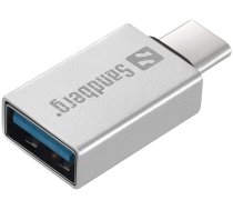 Sandberg 136-24 USB-C to USB 3.0 Dongle | T-MLX54794  | 5705730136245