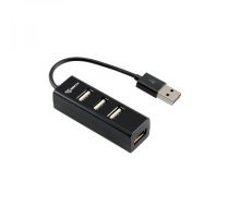 Sbox H-204 USB 4 Ports HUB Black | T-MLX41365  | 0616320532451