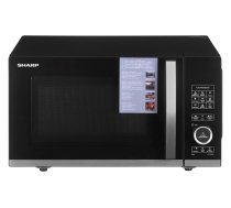 Sharp   Microwave Oven with Grill YC-QG204AE-B Free standing, 20 L, 800 W, Grill, Black | YC-QG204AEB  | 4974019207261 | AGDSHAKMW0045