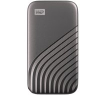 WD 1TB My Passport SSD - Portable SSD, up to 1050MB/s Read and 1000MB/s Write Speeds, USB 3.2 Gen 2 - Space Gray | WDBAGF0010BGY-WESN  | 619659184001
