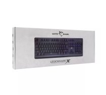 White Shark LEGIONNAIRE-X tastatūra USB (NORDIC LAYOUT) Melns | LEGIONNAIRE-X/N  | 736373268289