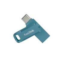 Zibatmiņa SanDisk Ultra Dual Drive Go USB-A / USB Type-C 128GB Navagio Bay | SDDDC3-128G-G46NBB  | 619659203948