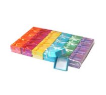 Accessories Davanu kārbiņa, krāsa: Mix24, 4.3 x 4.3 x 2.7 mm Gift box, color: Mix24, 4.3 x 4.3 x 2.7 mm