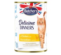 BUTCHER'S Delicious Dinners Chicken Jellied Pieces - wet cat food - 400g