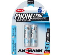 1x2 Ansmann maxE NiMH rech.bat. Mignon AA 1300 mAh DECT PHONE