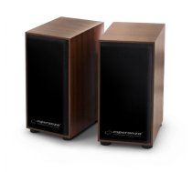 Loudspeaker Set Esperanza Folk EP122 (2.0; brown color)